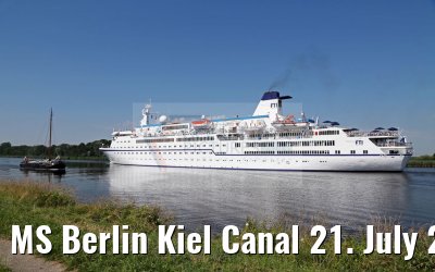 MS Berlin Kiel Canal 21. July 2016