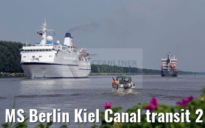 MS Berlin Kiel Canal transit 21.07.2016
