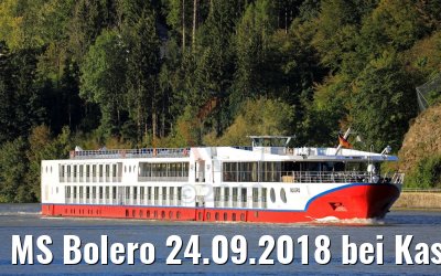 MS Bolero 24.09.2018 bei Kasten