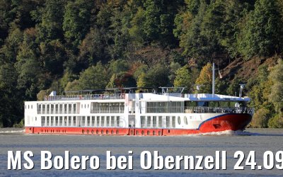 MS Bolero bei Obernzell 24.09.2018