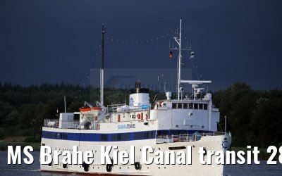 MS Brahe Kiel Canal transit 28. July 2015