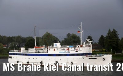 MS Brahe Kiel Canal transit 28. July 2015