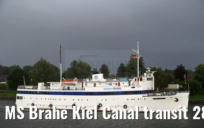 MS Brahe Kiel Canal transit 28. July 2015