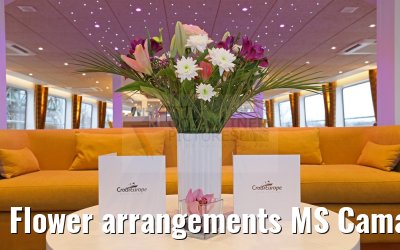 Flower arrangements MS Camargue