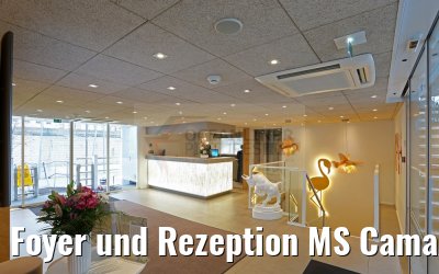 Foyer und Rezeption MS Camargue