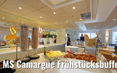 MS Camargue Frühstücksbuffet