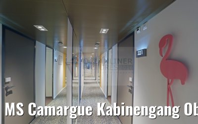 MS Camargue Kabinengang Oberdeck