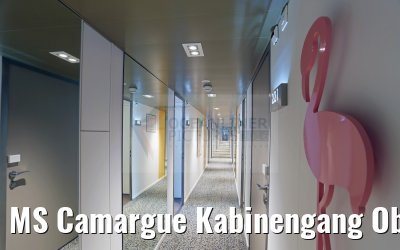 MS Camargue Kabinengang Oberdeck