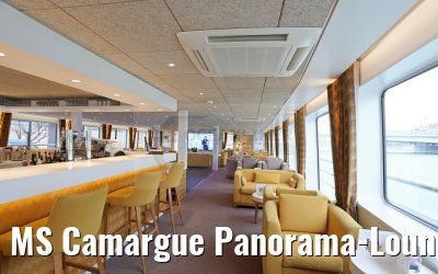 MS Camargue Panorama-Lounge und Bar