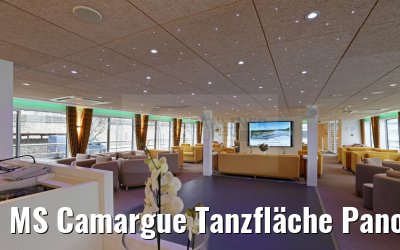 MS Camargue Tanzfläche Panorama-Lounge