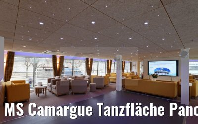 MS Camargue Tanzfläche Panorama-Lounge