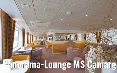 Panorama-Lounge MS Camargue in the afternoon