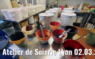 Atelier de Soierie Lyon 02.03.2016