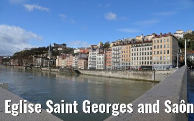 Eglise Saint Georges and Saône, Lyon 03.03.2016