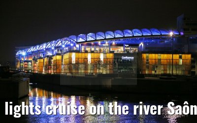 lights cruise on the river Saône, Lyon 01.03.2016