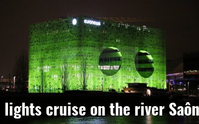 lights cruise on the river Saône, Lyon 01.03.2016