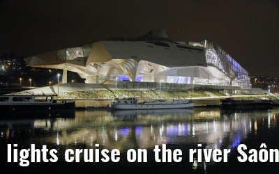 lights cruise on the river Saône, Lyon 01.03.2016