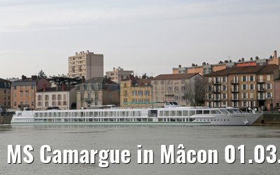 MS Camargue in Mâcon 01.03.2016