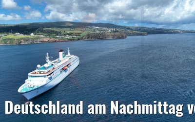 Deutschland am Nachmittag vor Angra do Heroismo, Terceira