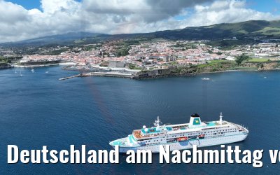 Deutschland am Nachmittag vor Angra do Heroismo, Terceira