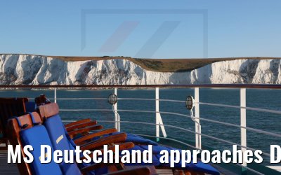 MS Deutschland approaches Dover