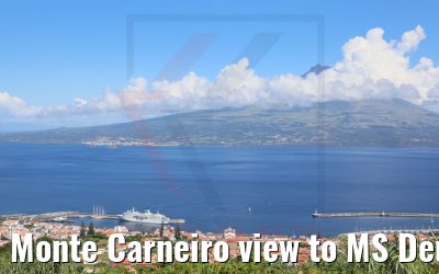 Monte Carneiro view to MS Deutschland