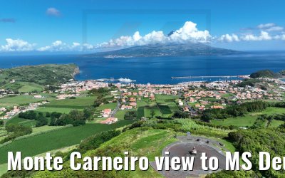 Monte Carneiro view to MS Deutschland