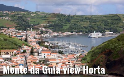 Monte da Guia view Horta