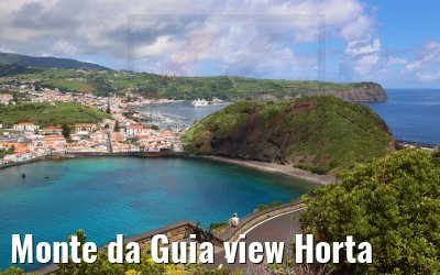 Monte da Guia view Horta