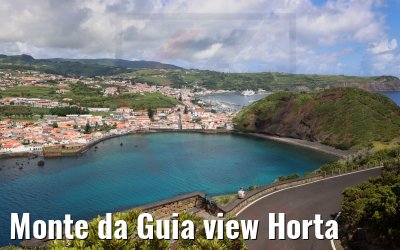 Monte da Guia view Horta