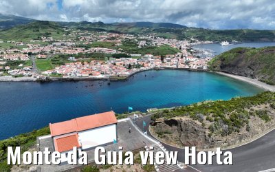 Monte da Guia view Horta