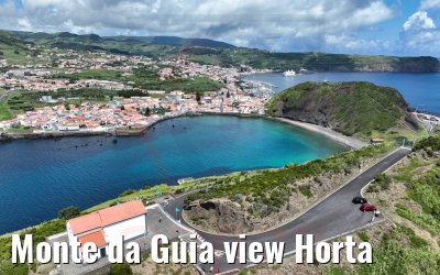 Monte da Guia view Horta