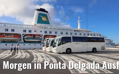 Morgen in Ponta Delgada Ausflüge und Busse