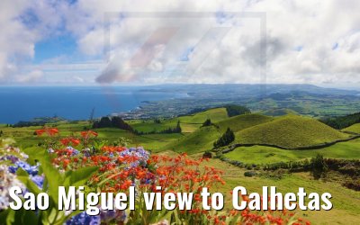 Sao Miguel view to Calhetas