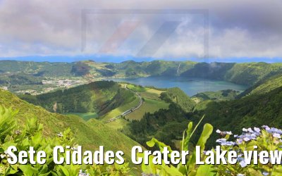 Sete Cidades Crater Lake view Sao Miguel