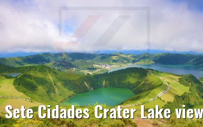 Sete Cidades Crater Lake view Sao Miguel