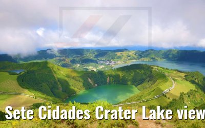 Sete Cidades Crater Lake view Sao Miguel