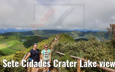 Sete Cidades Crater Lake view Sao Miguel