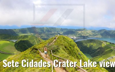 Sete Cidades Crater Lake view Sao Miguel