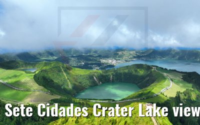 Sete Cidades Crater Lake view Sao Miguel