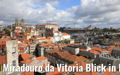 Miradouro da Vitoria Blick in Porto 24.09.2020