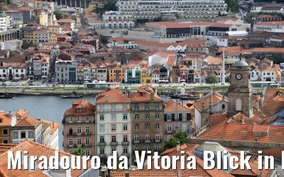 Miradouro da Vitoria Blick in Porto 24.09.2020
