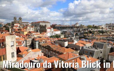 Miradouro da Vitoria Blick in Porto 24.09.2020
