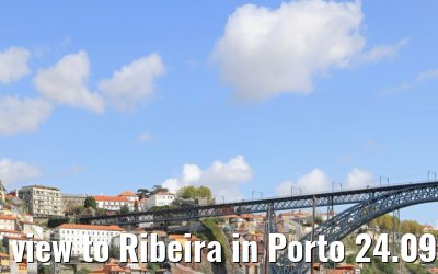 view to Ribeira in Porto 24.09.2020