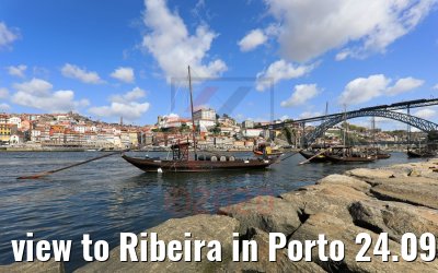 view to Ribeira in Porto 24.09.2020