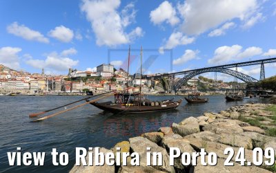 view to Ribeira in Porto 24.09.2020