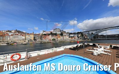 Auslaufen MS Douro Cruiser Porto 25.09.2020