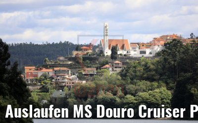 Auslaufen MS Douro Cruiser Porto 25.09.2020