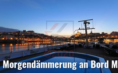 Morgendämmerung an Bord MS Douro Cruiser 25.09.2020