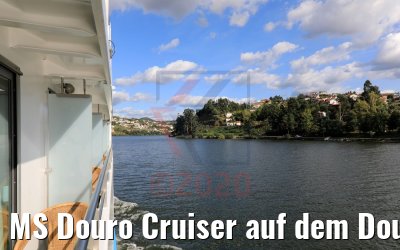 MS Douro Cruiser auf dem Douro 25.09.2020